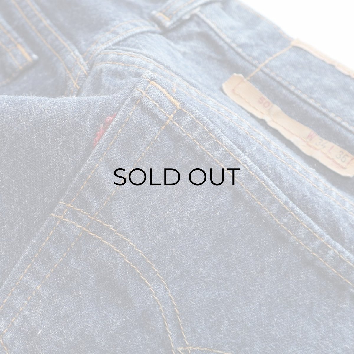 画像7: LEVI'S 501 DENIM PANTS "made in USA" 【W33 程度】 (7)