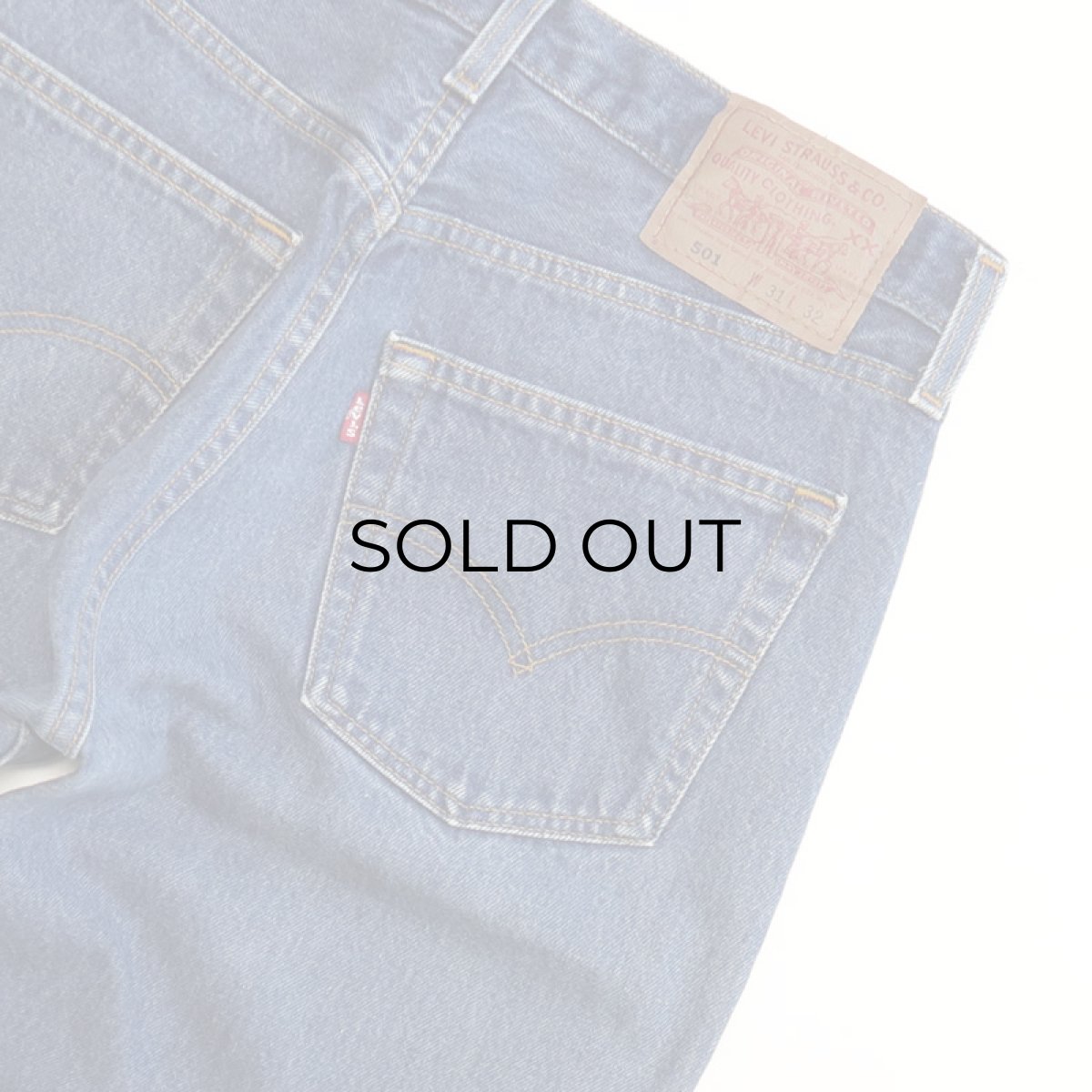 画像7: LEVI'S 501 DENIM PANTS "made in USA" 【W31 程度】 (7)