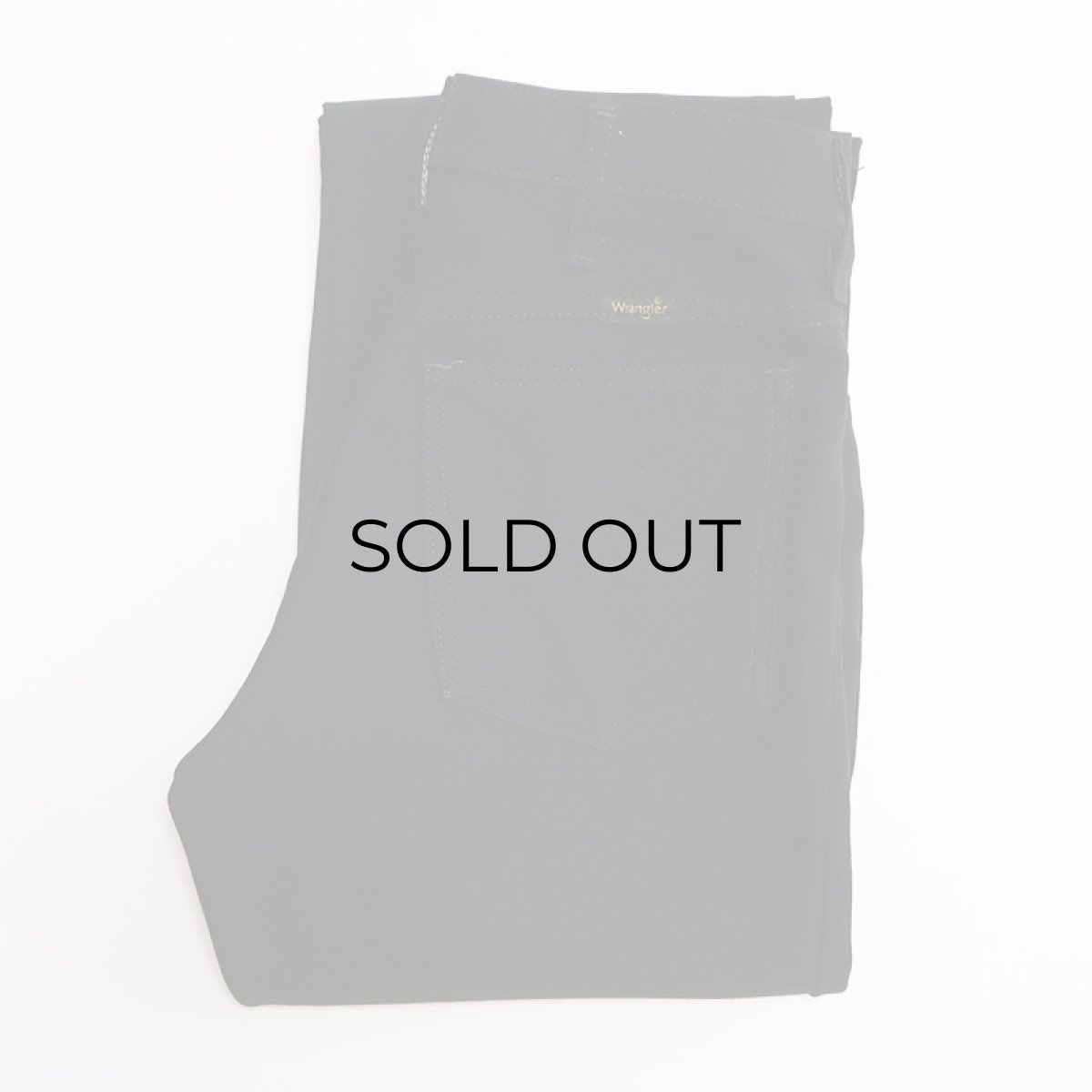 画像1: Wrangler "WRANCHER" POLYESTER BOOTS CUT PANTS 【W28】 (1)