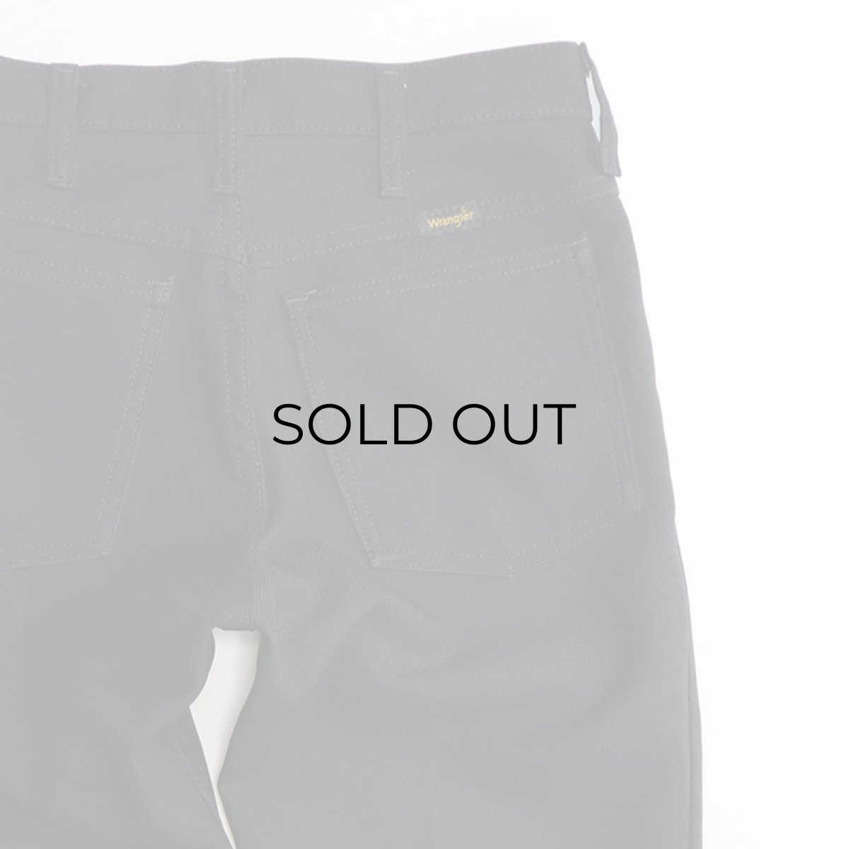画像6: Wrangler "WRANCHER" POLYESTER BOOTS CUT PANTS 【W28】 (6)