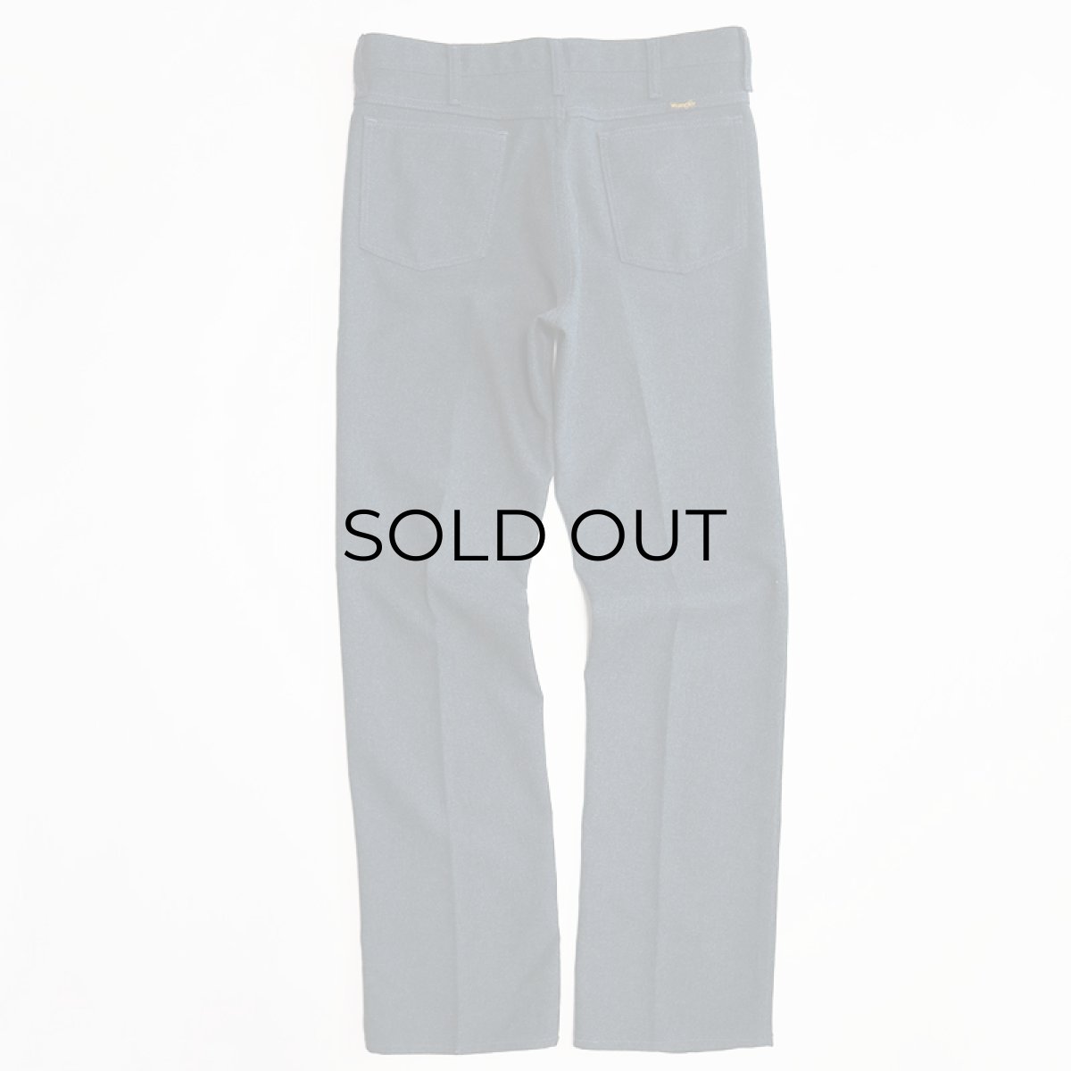 画像2: Wrangler "WRANCHER" POLYESTER BOOTS CUT PANTS 【W33】 (2)
