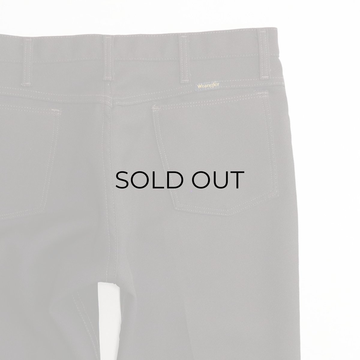 画像6: Wrangler "WRANCHER" POLYESTER BOOTS CUT PANTS 【W34】 (6)