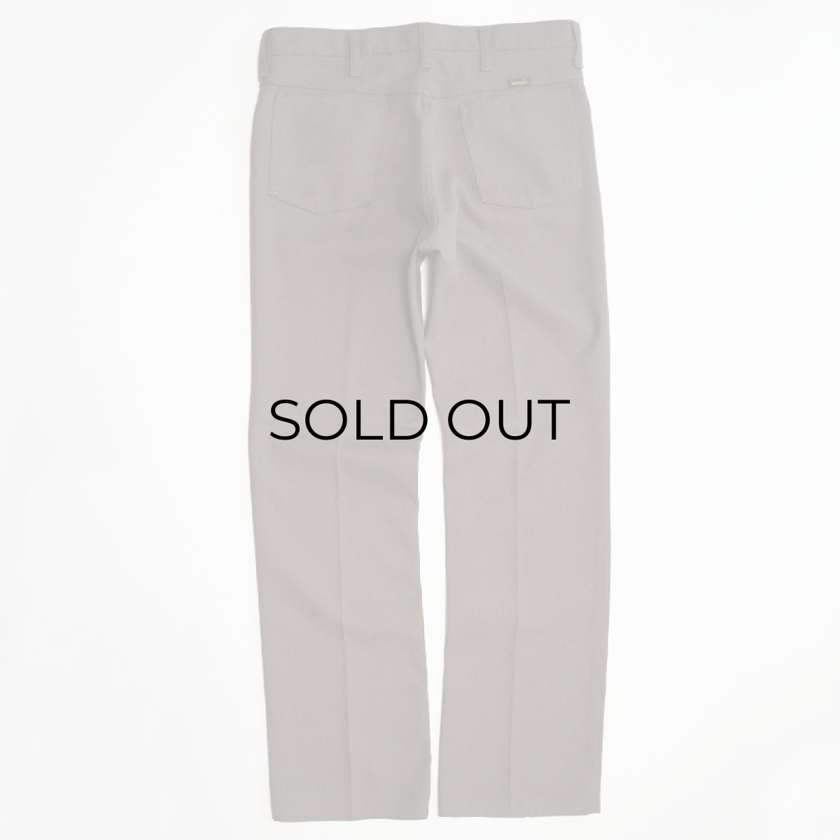 画像3: Wrangler "WRANCHER" POLYESTER BOOTS CUT PANTS 【W34】 (3)