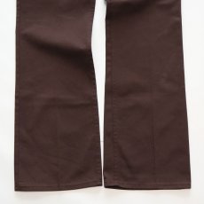 画像5: Levi's 517 "STA-PREST" TWILL BOOTS CUT PANTS 【Brown W36】 (5)