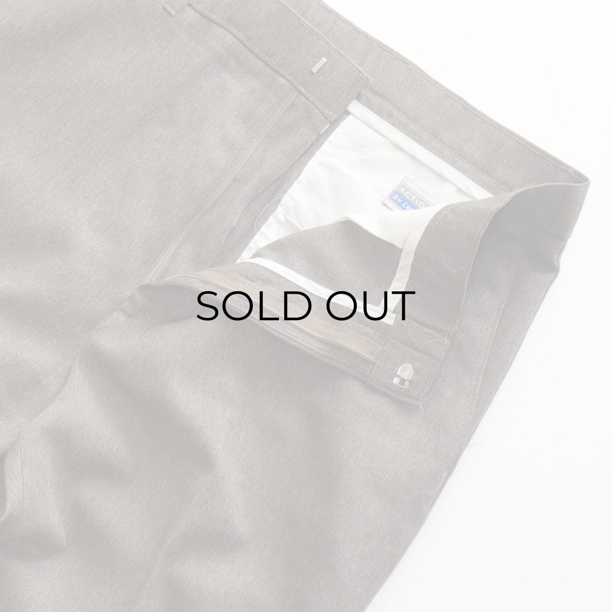 画像4: 〜90's Levi's "ACTION SLACKS" POLYESTER PANTS【W34】 (4)