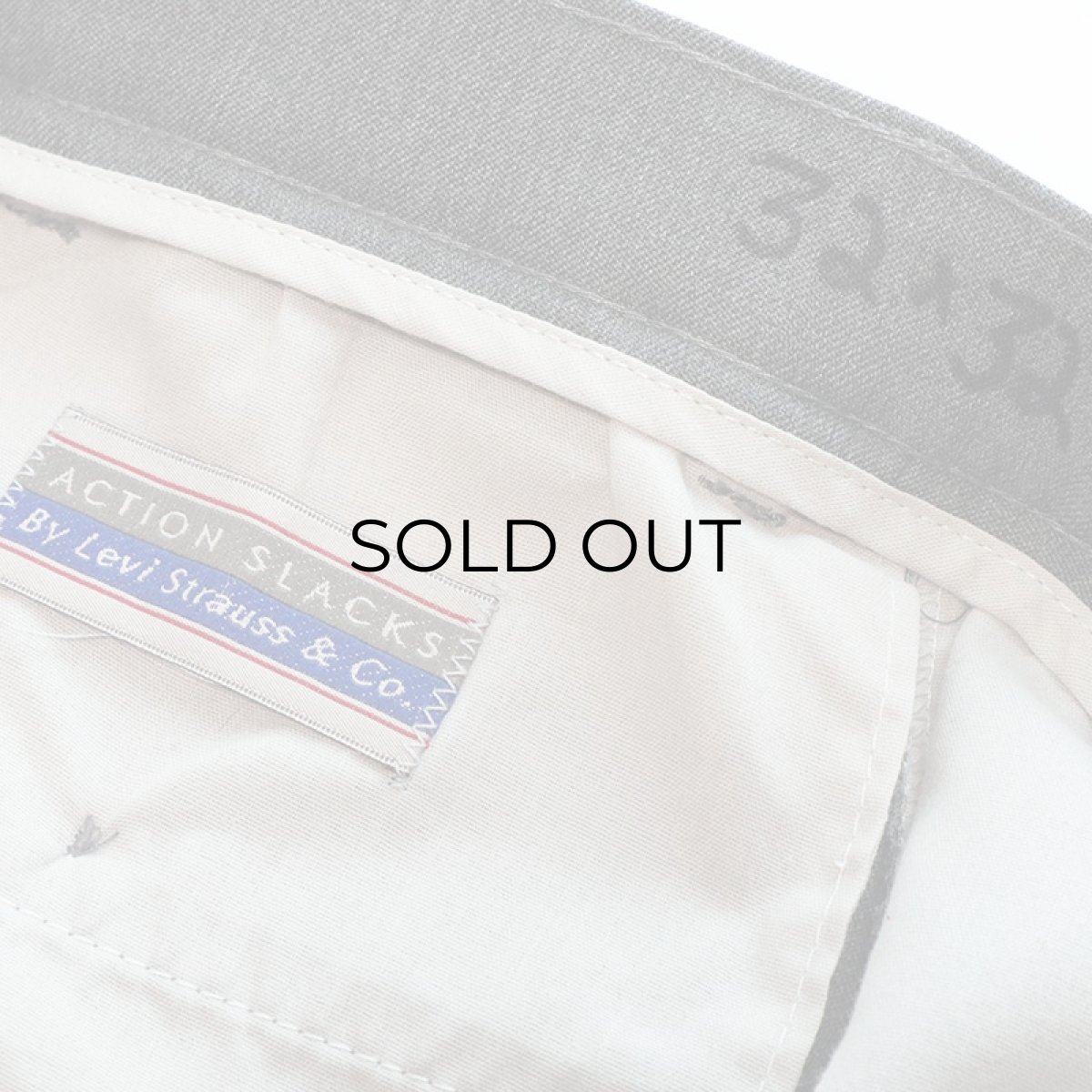 画像7: 〜90's Levi's "ACTION SLACKS" POLYESTER PANTS【W32】 (7)