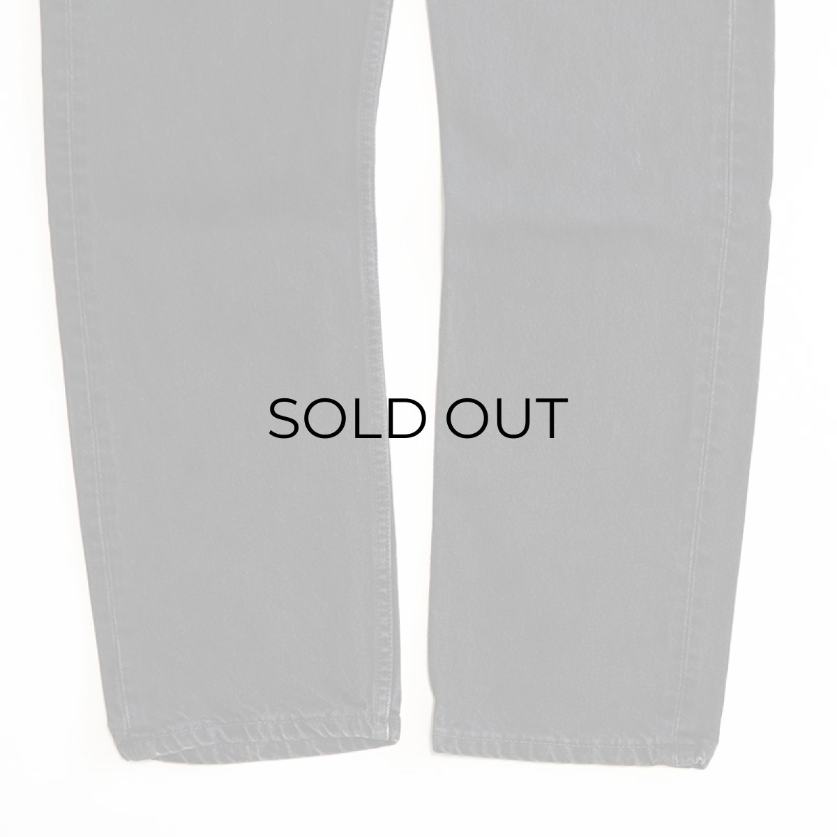 画像5: LEVI'S 501 BLACK DENIM PANTS "made in USA" 【W33程度】 (5)