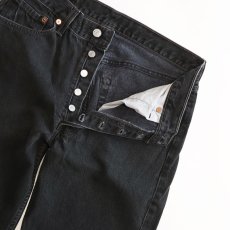 画像4: LEVI'S 501 BLACK DENIM PANTS "made in USA" 【W33程度】 (4)