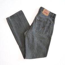画像1: LEVI'S 501 BLACK DENIM PANTS "made in USA" 【W32程度】 (1)