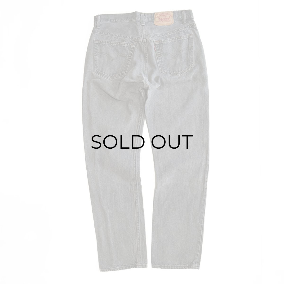 画像3: LEVI'S 501 BLACK DENIM PANTS "made in USA" 【W32程度】 (3)