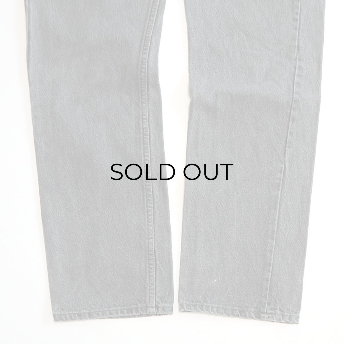 画像5: LEVI'S 501 BLACK DENIM PANTS "made in USA" 【W32程度】 (5)