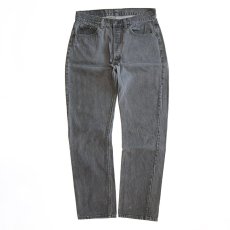 画像2: LEVI'S 501 BLACK DENIM PANTS "made in USA" 【W32程度】 (2)