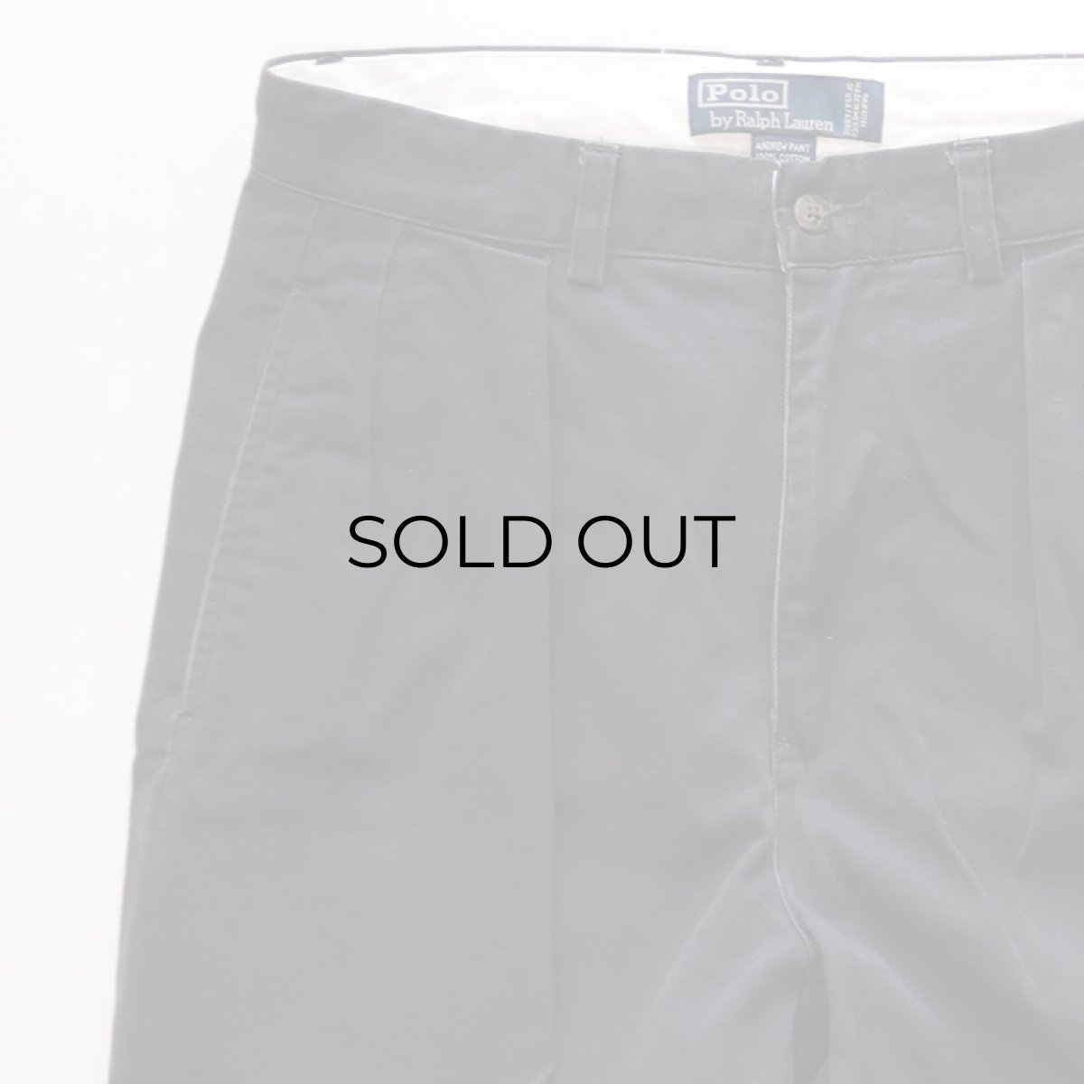 画像4: Polo by Ralph Lauren "POLO CHINO" COTTON TWILL TUCK PANTS (4)