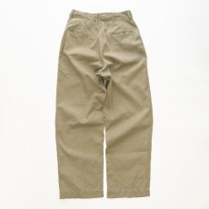 画像2: 〜50's US ARMY M-45 KHAKI COTTON TROUSERS【W27 程度】 (2)