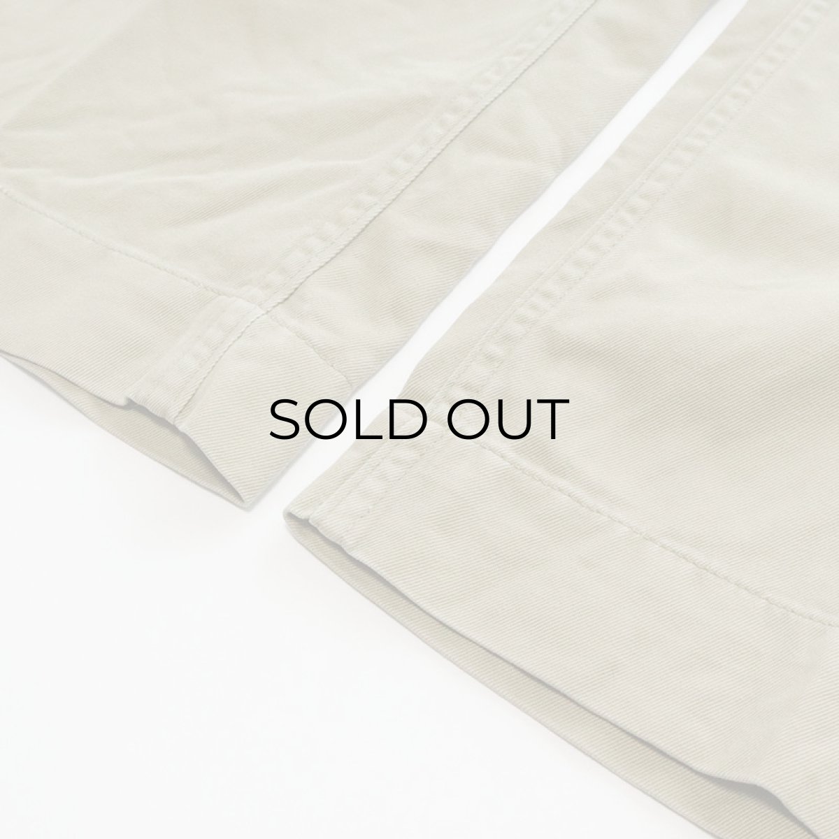 画像7: 〜50's US ARMY M-45 KHAKI COTTON TROUSERS【W27 程度】 (7)