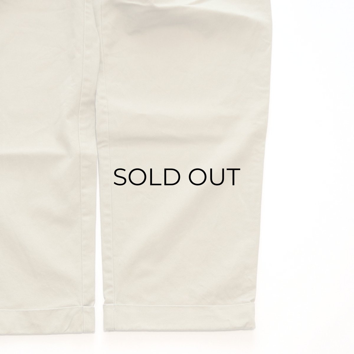 画像4: OLD BANANA REPUBLIC COTTON TWILL TUCK PANTS (4)