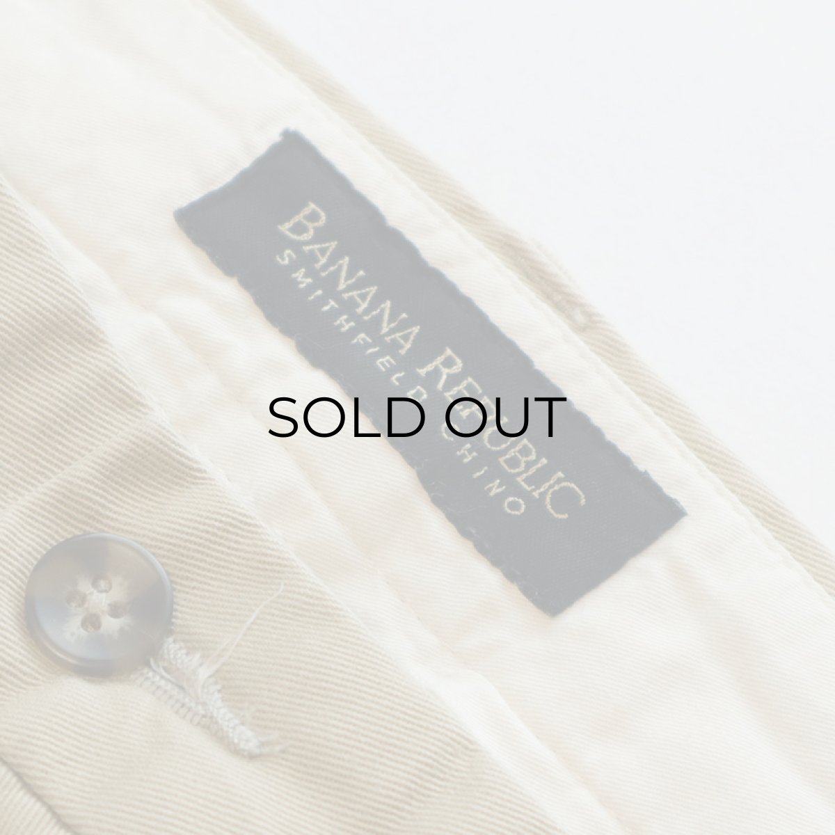 画像7: OLD BANANA REPUBLIC COTTON TWILL TUCK PANTS (7)