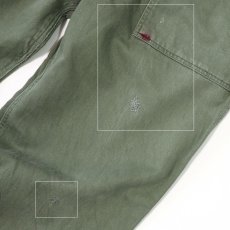 画像11: 60's-70's US ARMY COTTON SATEEN UTILITY BAKER PANTS 【W30 程度】 (11)