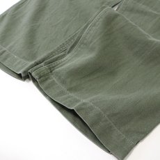 画像8: 60's-70's US ARMY COTTON SATEEN UTILITY BAKER PANTS 【W30 程度】 (8)