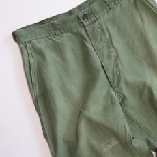 画像5: 50's-60's US MARINE CORPS P-58 COTTON SATEEN UTILITY PANTS (5)