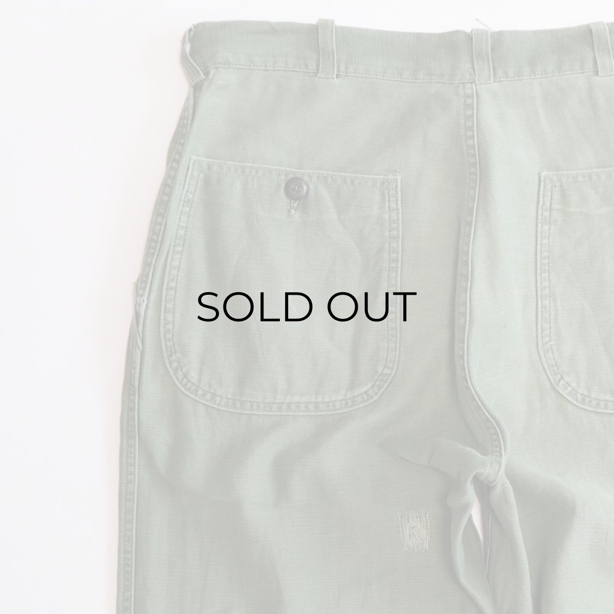 画像10: 50's-60's US MARINE CORPS P-58 COTTON SATEEN UTILITY PANTS (10)