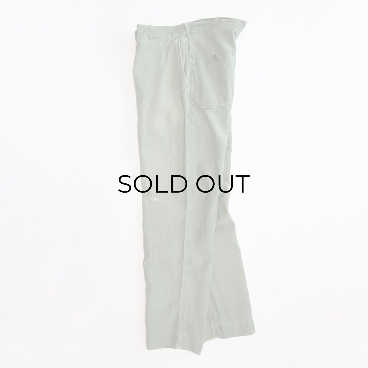 画像3: 50's-60's US MARINE CORPS P-58 COTTON SATEEN UTILITY PANTS (3)