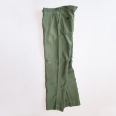 画像3: 50's-60's US MARINE CORPS P-58 COTTON SATEEN UTILITY PANTS (3)