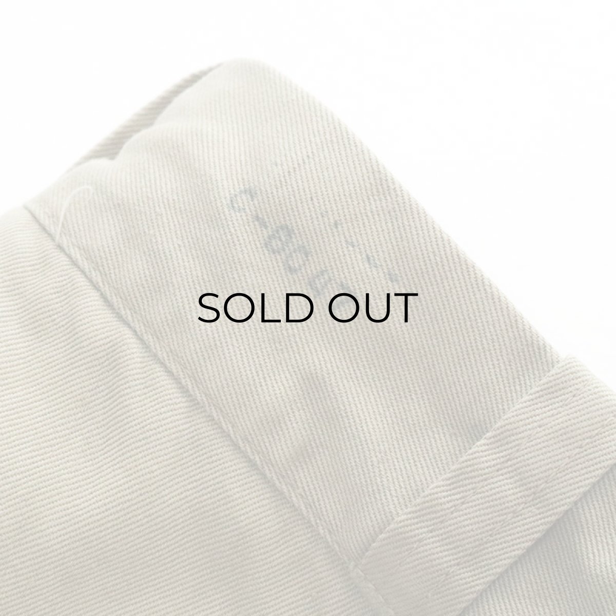 画像6: 〜60's US ARMY COTTON KHAKI TROUSERS【W29 程度】 (6)