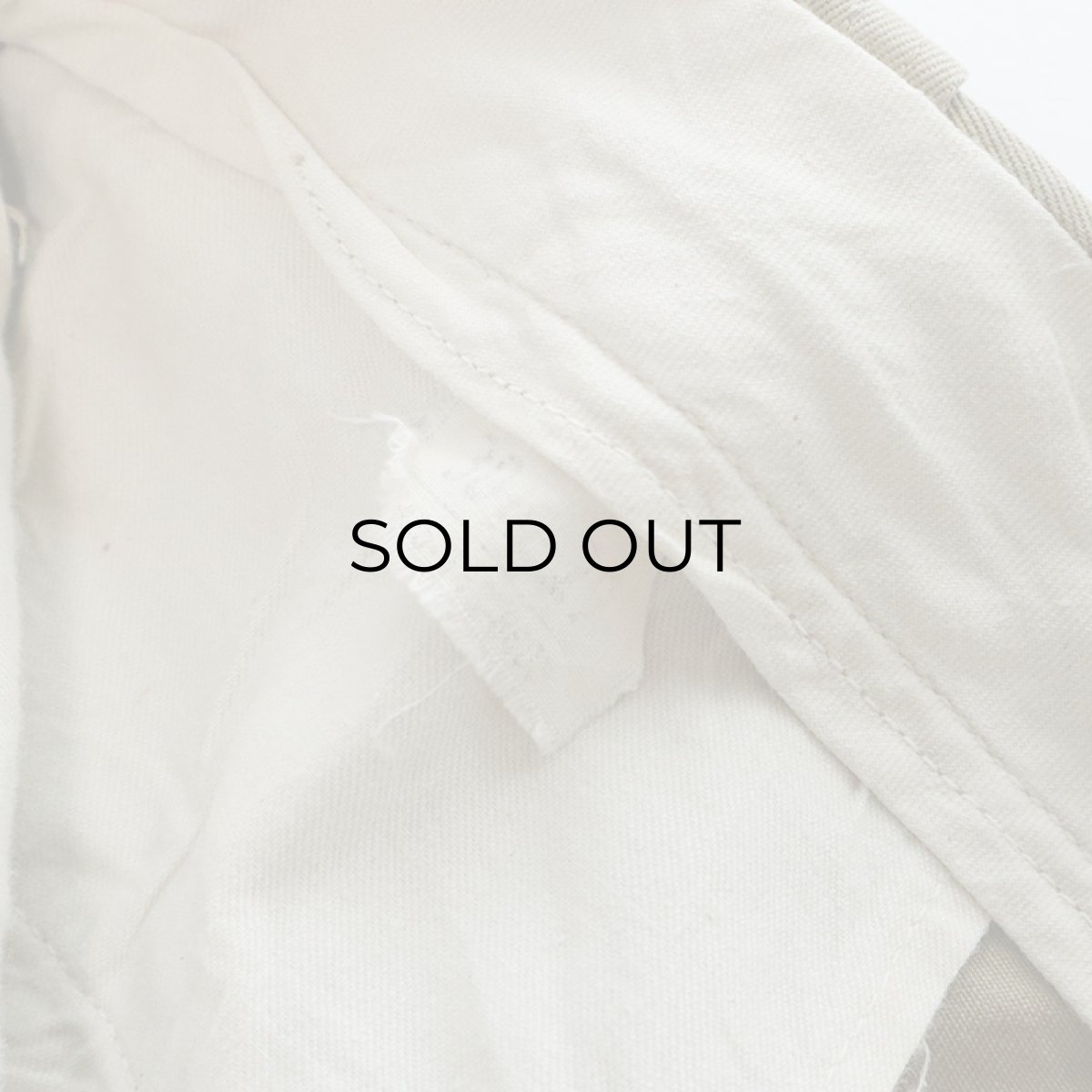 画像10: 〜60's US ARMY COTTON KHAKI TROUSERS【W29 程度】 (10)