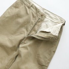 画像3: 〜60's US ARMY COTTON KHAKI TROUSERS【W29 程度】 (3)