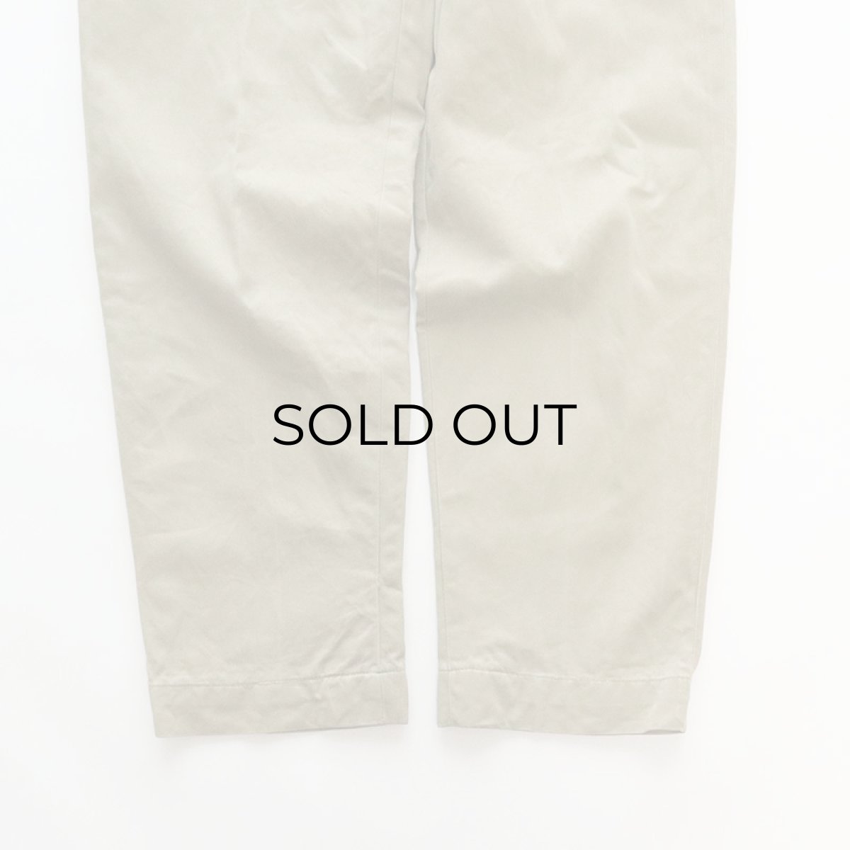 画像4: 〜60's US ARMY COTTON KHAKI TROUSERS【W29 程度】 (4)