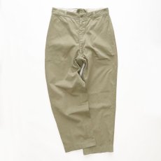 画像1: 〜60's US ARMY COTTON KHAKI TROUSERS【W32 程度】 (1)