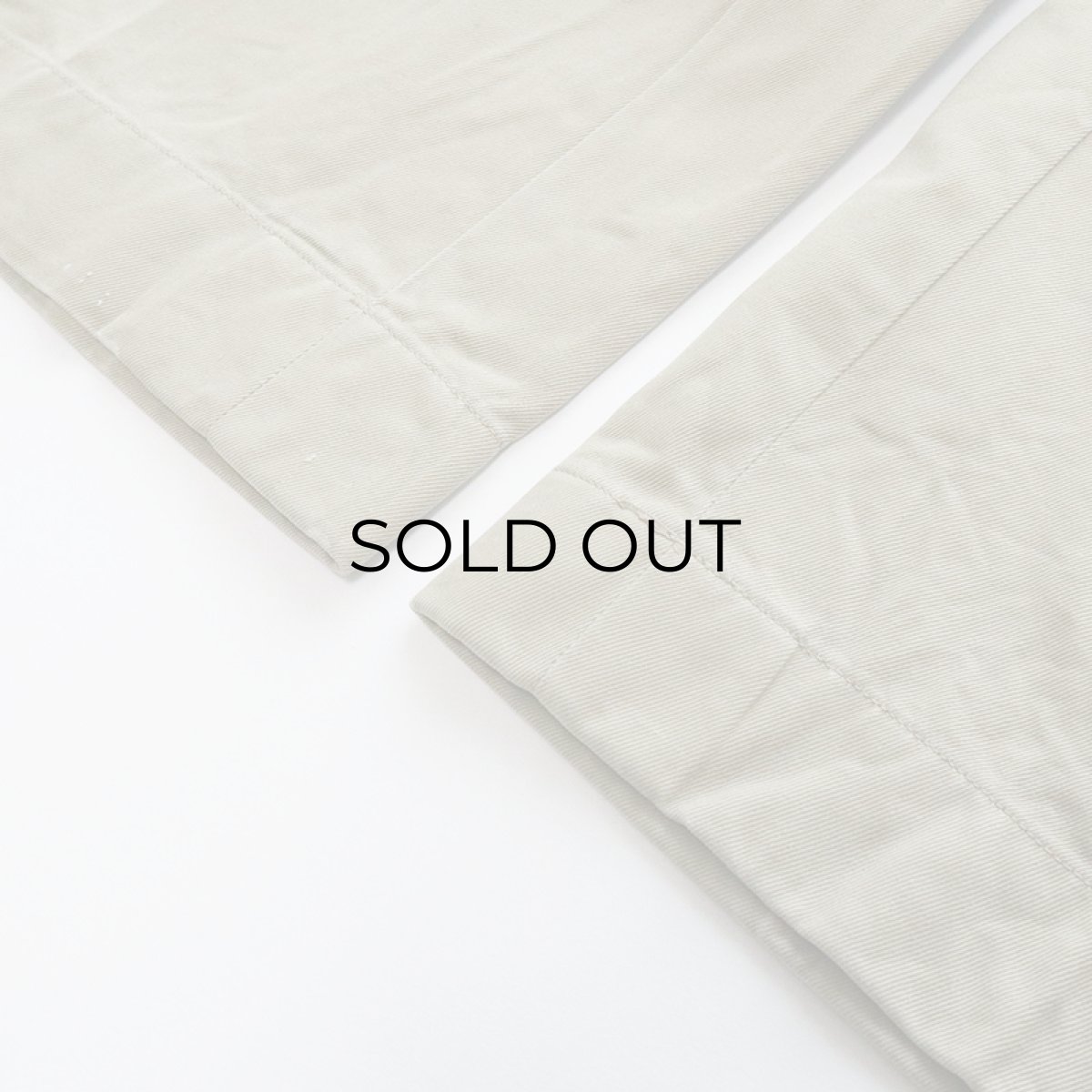 画像11: 〜60's US ARMY COTTON KHAKI TROUSERS【W32 程度】 (11)