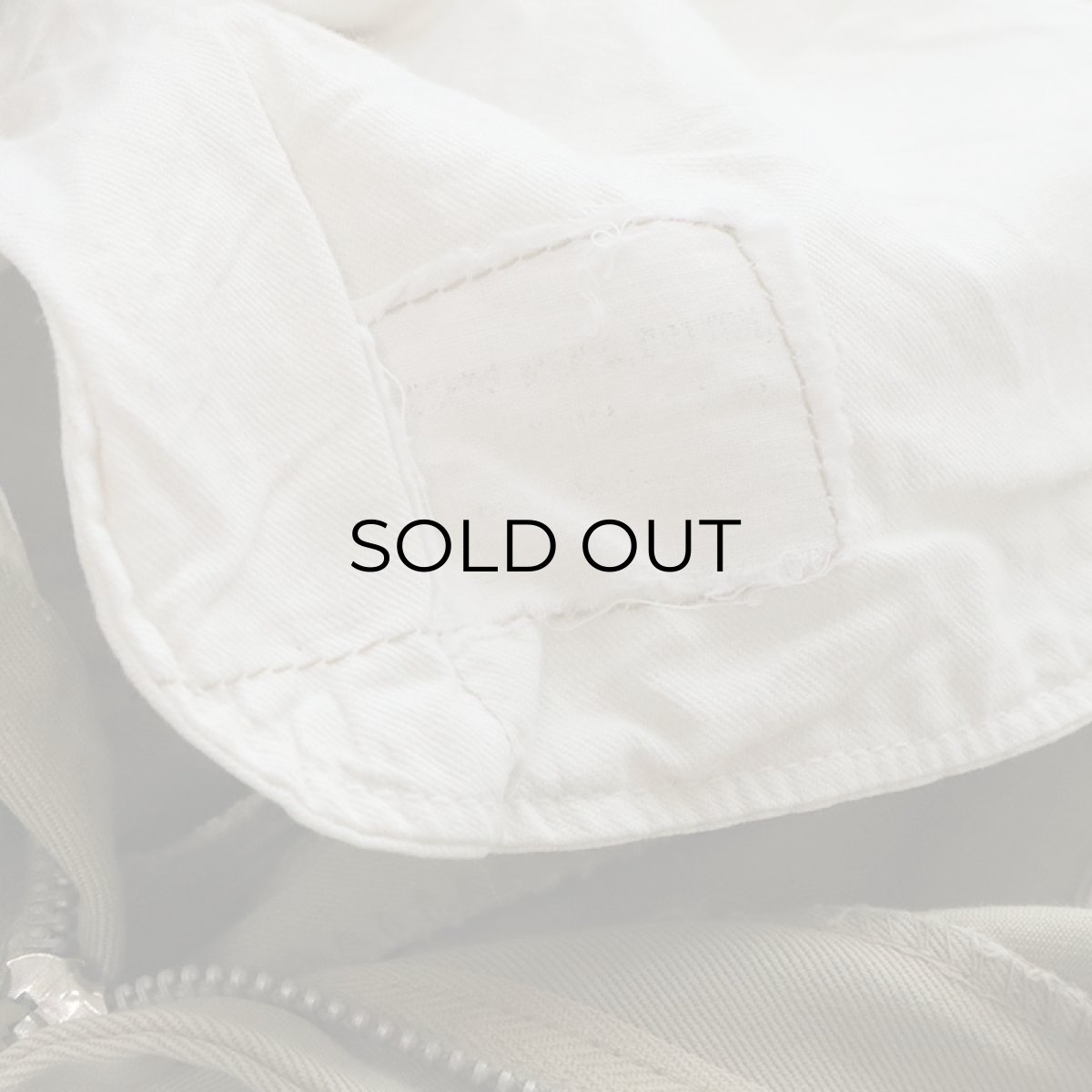 画像7: 〜60's US ARMY COTTON KHAKI TROUSERS【W32 程度】 (7)