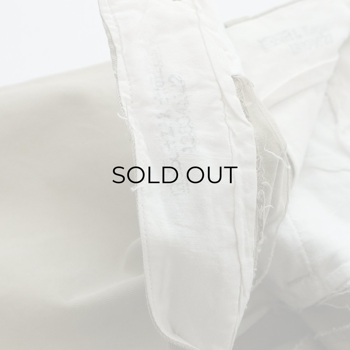 画像8: 〜60's US ARMY COTTON KHAKI TROUSERS【W32 程度】 (8)