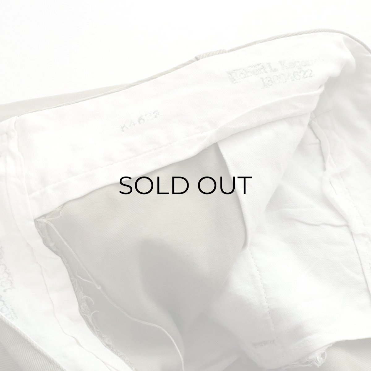 画像9: 〜60's US ARMY COTTON KHAKI TROUSERS【W32 程度】 (9)