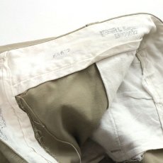 画像9: 〜60's US ARMY COTTON KHAKI TROUSERS【W32 程度】 (9)