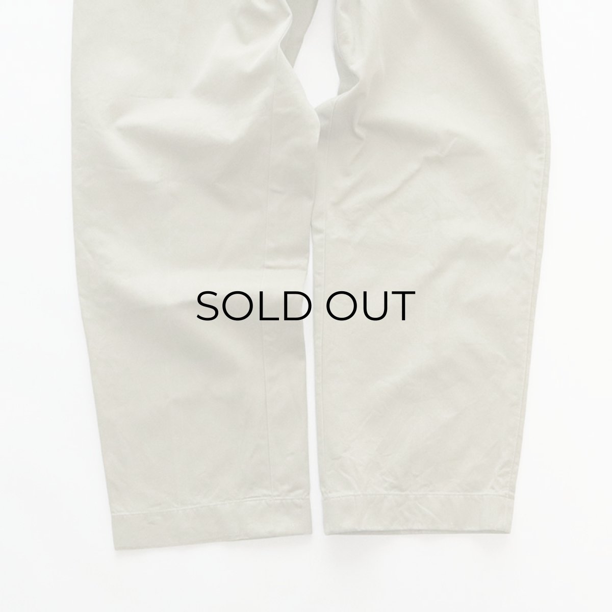 画像3: 〜60's US ARMY COTTON KHAKI TROUSERS【W32 程度】 (3)