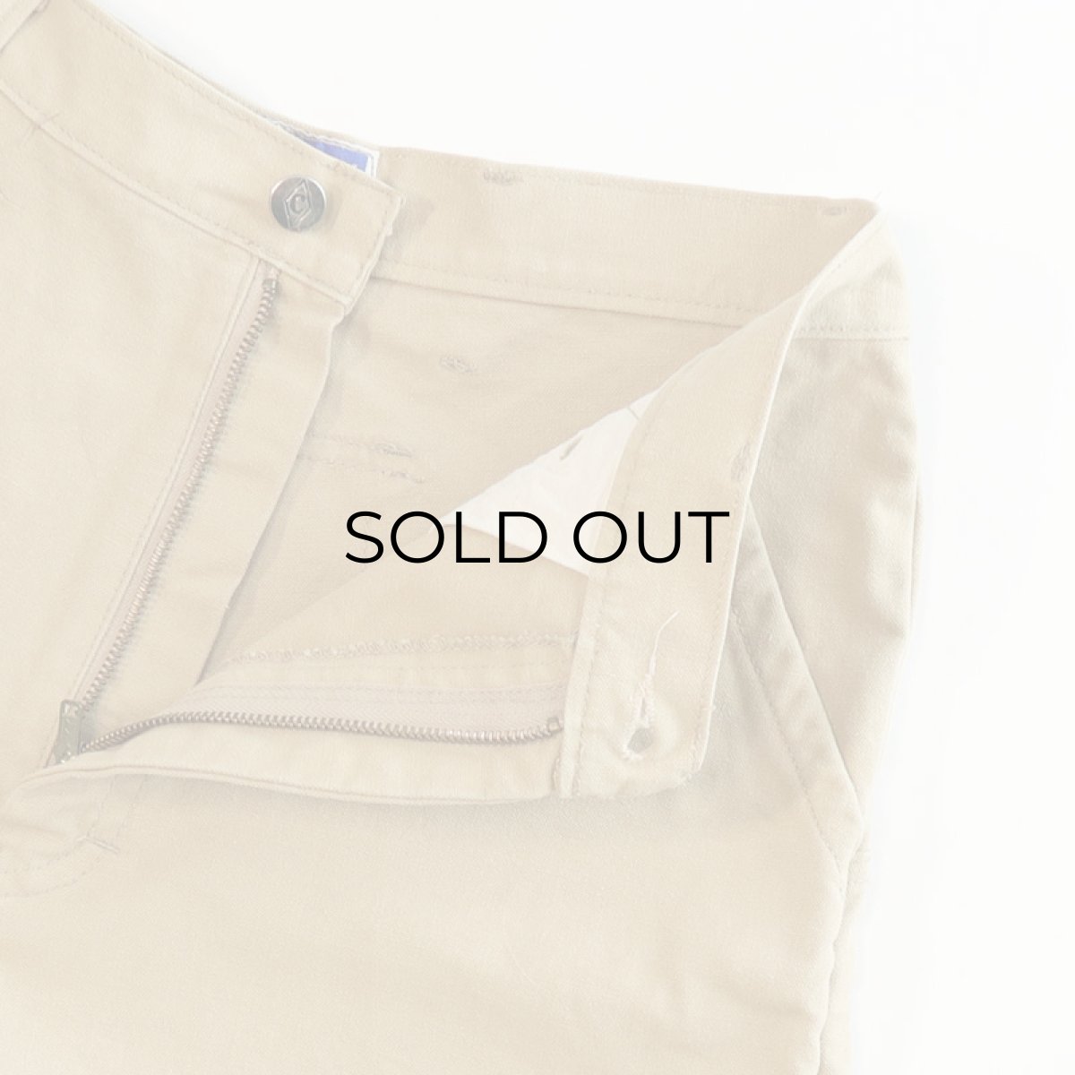 画像4: 70's Patagonia COTTON CANVAS STAND UP SHORTS "WHITE TAG"【W33 程度】 (4)