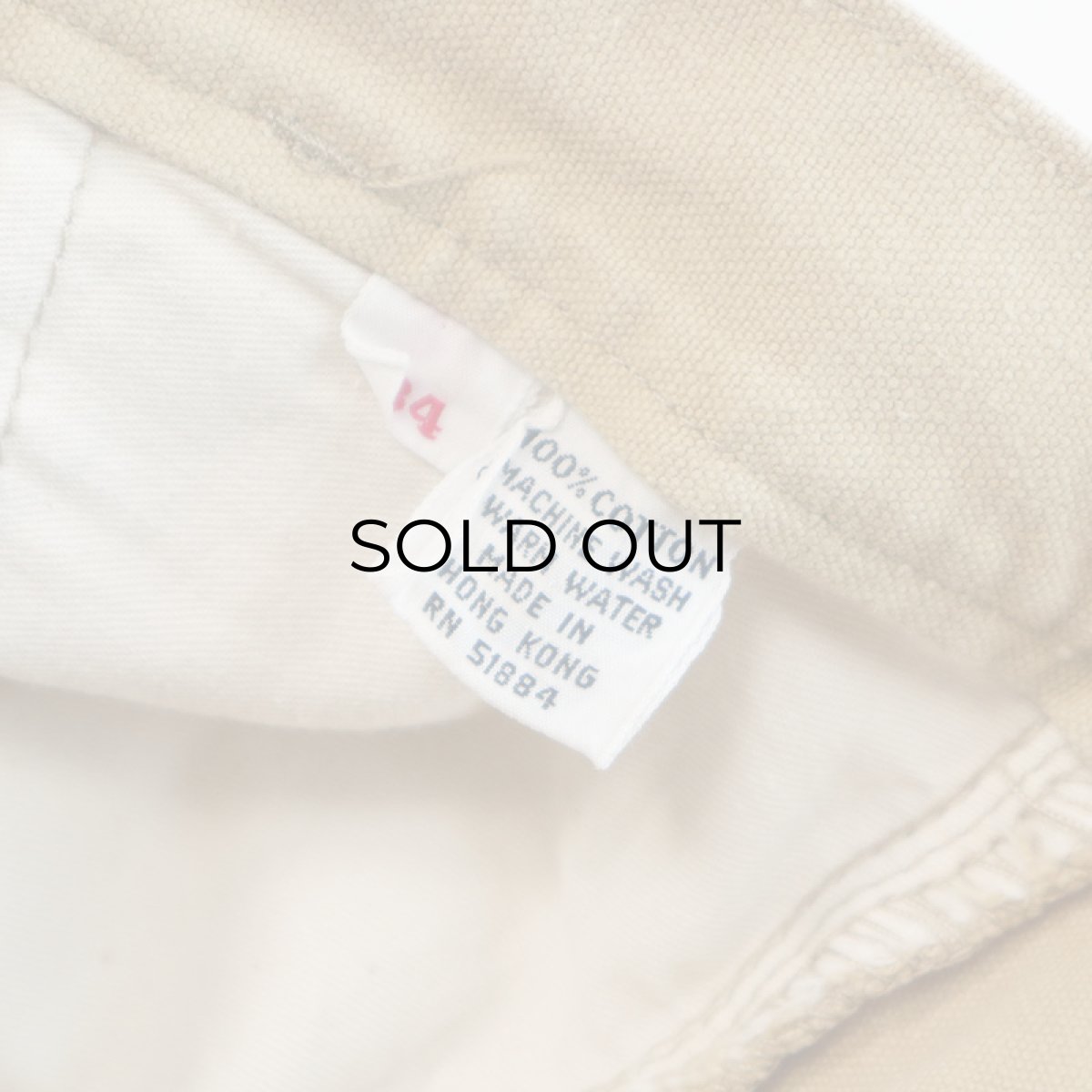 画像8: 70's Patagonia COTTON CANVAS STAND UP SHORTS "WHITE TAG"【W33 程度】 (8)