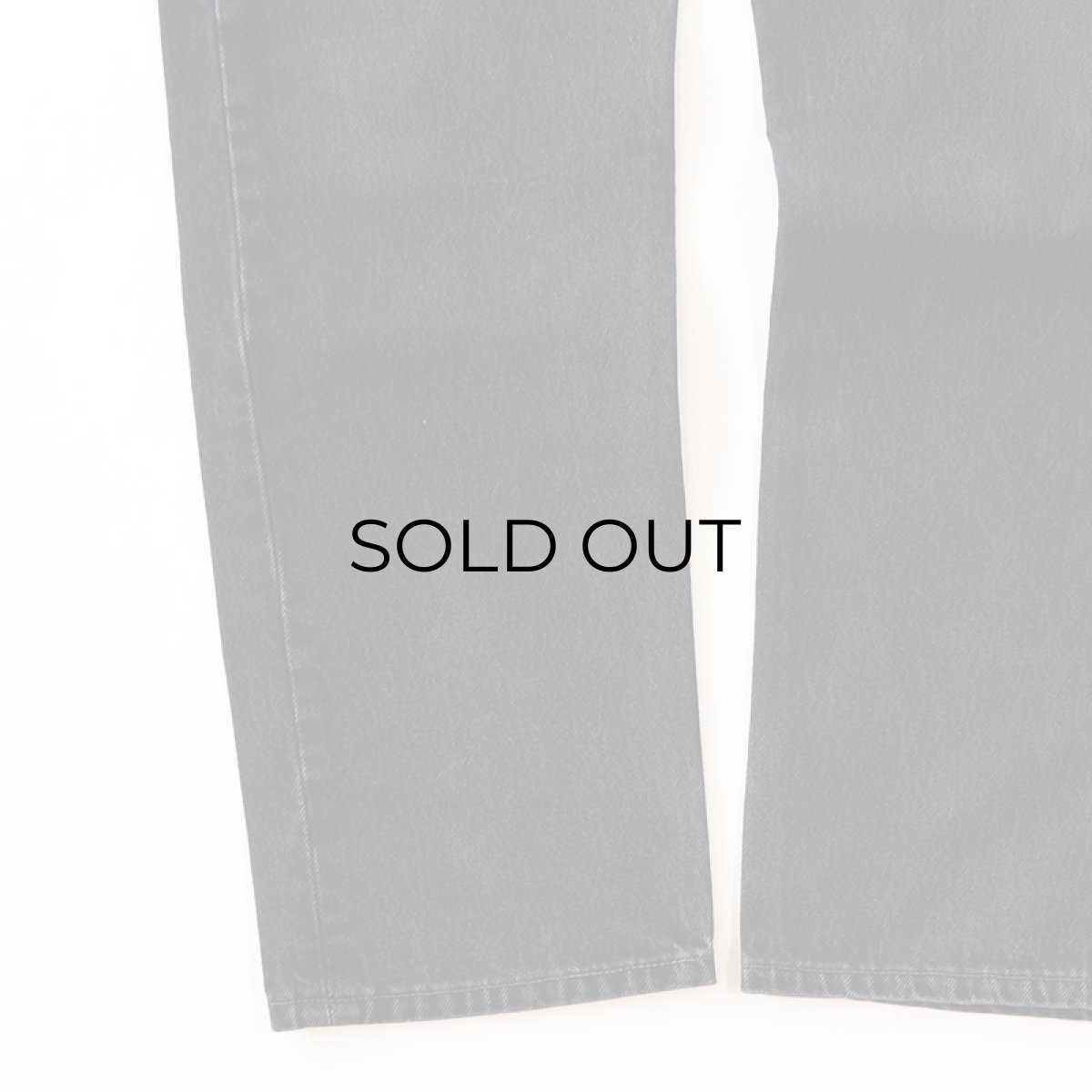 画像6: LEVI'S 501 BLACK DENIM PANTS "made in USA" 【W34程度】 (6)