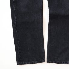 画像6: LEVI'S 501 BLACK DENIM PANTS "made in USA" 【W34程度】 (6)