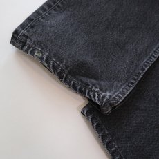 画像10: LEVI'S 501 BLACK DENIM PANTS "made in USA" 【W27程度】 (10)