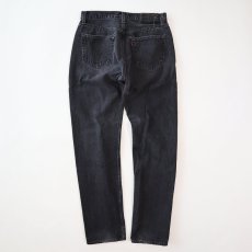 画像4: LEVI'S 501 BLACK DENIM PANTS "made in USA" 【W32程度】 (4)