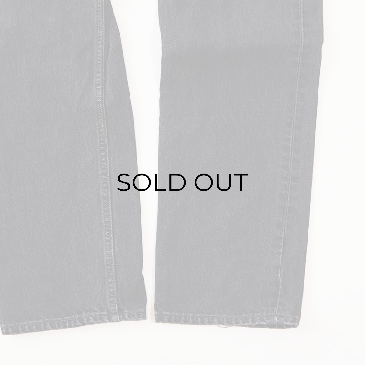 画像6: LEVI'S 501 BLACK DENIM PANTS "made in USA" 【W32程度】 (6)