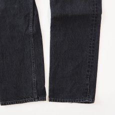 画像6: LEVI'S 501 BLACK DENIM PANTS "made in USA" 【W32程度】 (6)