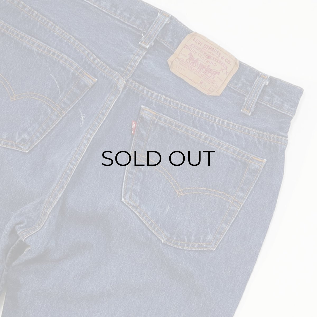 画像7: LEVI'S 501 DENIM PANTS "made in USA" 【W33 程度】 (7)