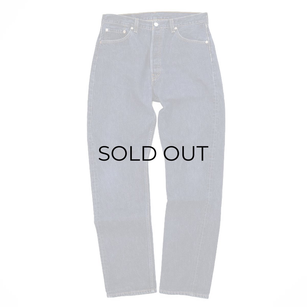 画像2: LEVI'S 501 DENIM PANTS "made in USA" 【W34 程度】 (2)