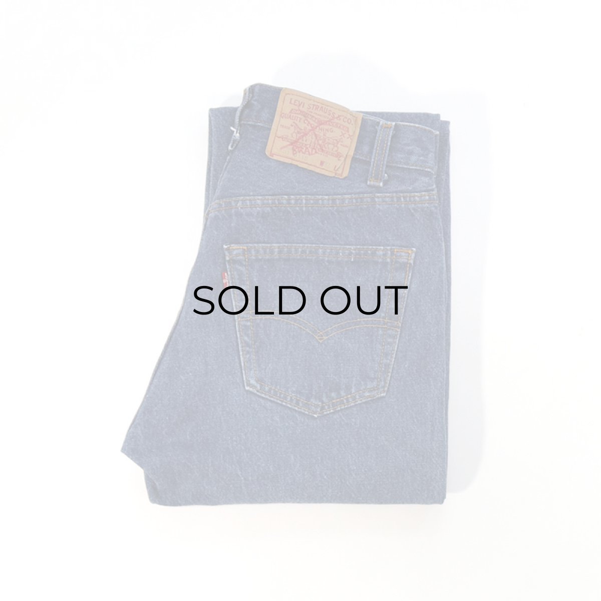 画像1: 80's LEVI'S 501 DENIM PANTS "INSEAM SINGLE" "made in USA" 【W32 程度】 (1)