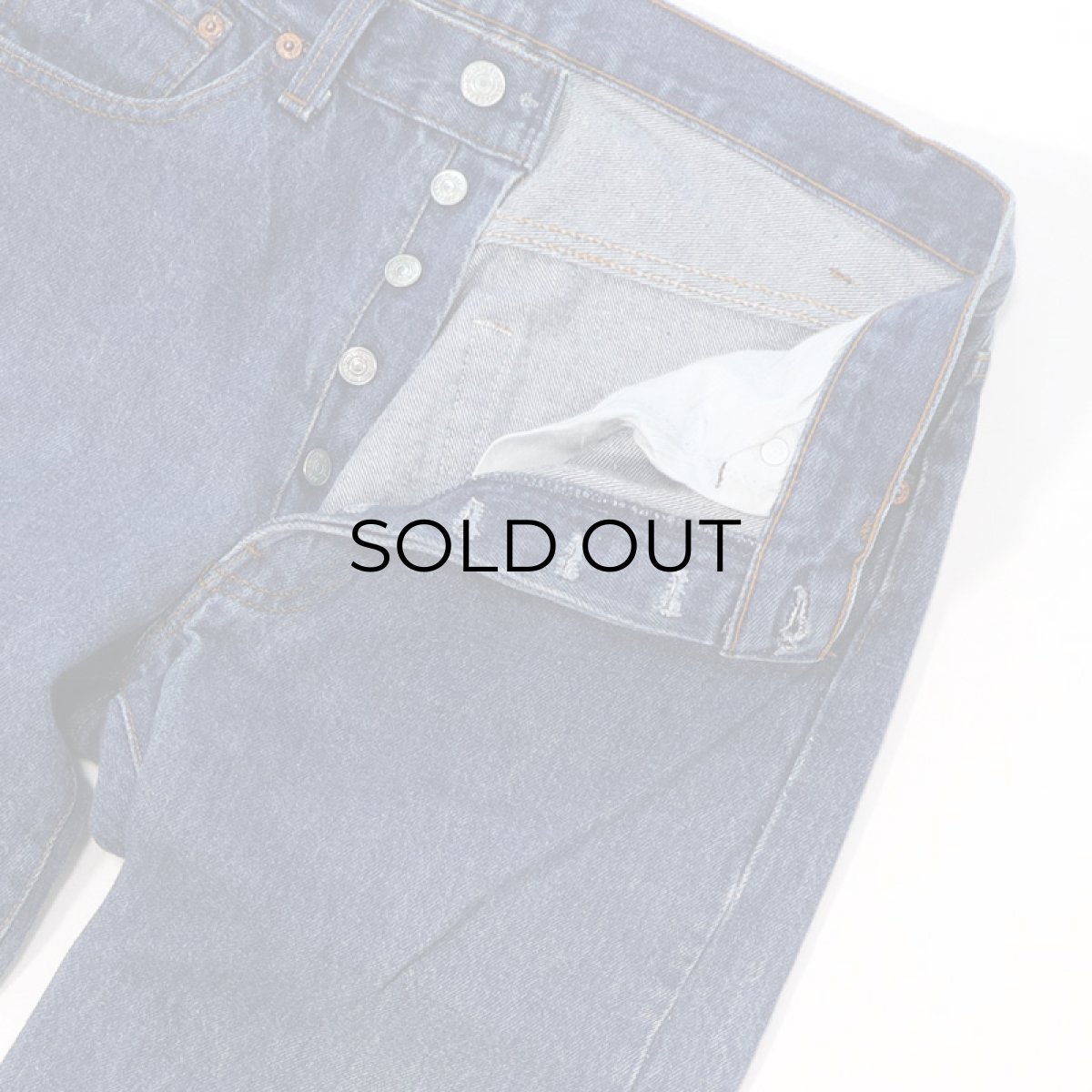 画像5: 80's LEVI'S 501 DENIM PANTS "INSEAM SINGLE" "made in USA" 【W32 程度】 (5)